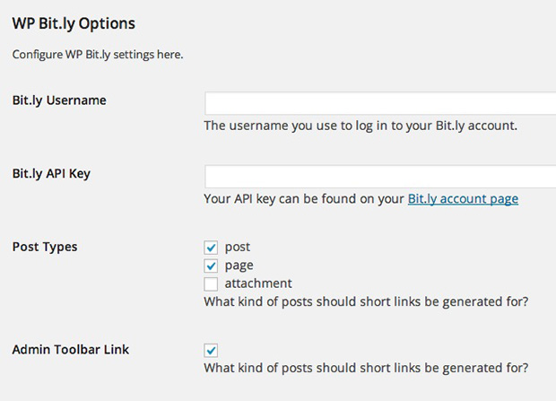 wp-bitly-settings